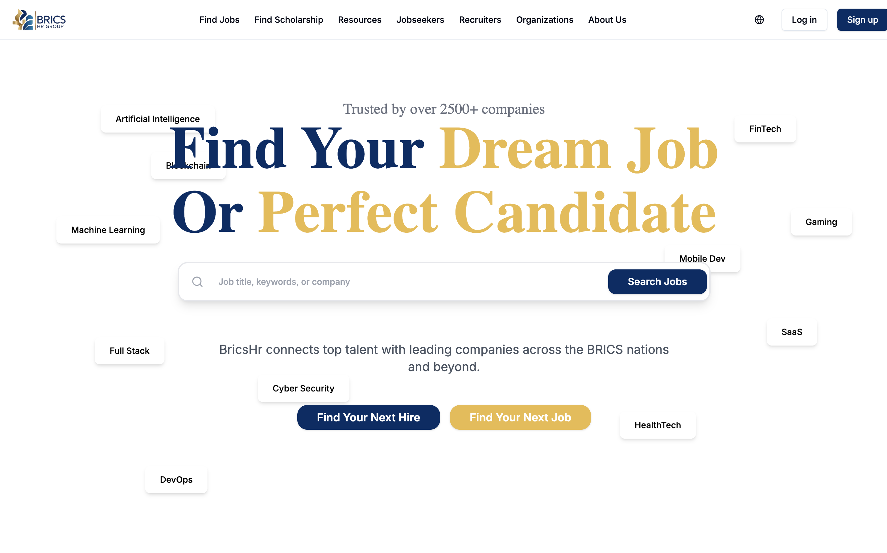 BricsHR — Multilingual Job Seeking Platform